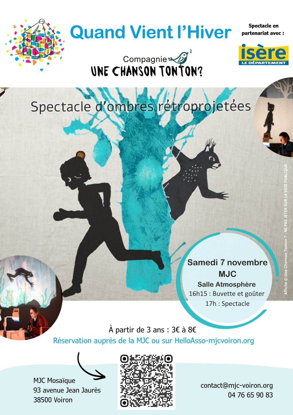 Affiche spectacle 7 novembre